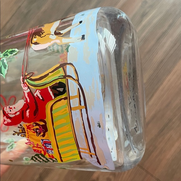 ANTHROPOLOGIE Nathalie Lete Santa's Sleigh Carafe!RARE - Picture 9 of 9